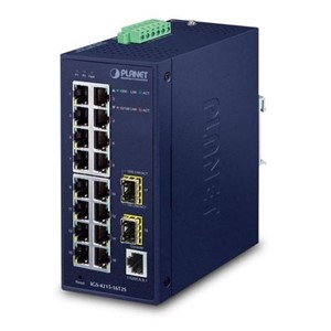 PLANET IGS-4215-16T2S network switch Managed L2 /L4 Gigabit Ethernet (10 /100 /1000) Blue