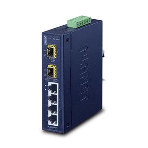 PLANET IGS-620TF network switch Unmanaged Gigabit Ethernet (10 /100 /1000) Blue