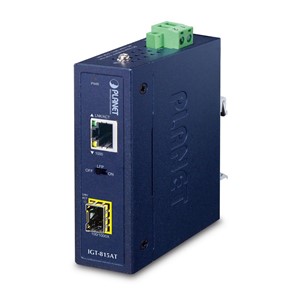 PLANET IGT-815AT network media converter 1000 Mbit /s Multi-mode, Single-mode Blue