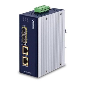 PLANET IGUP-2205AT network media converter 1000 Mbit /s Multi-mode, Single-mode Blue