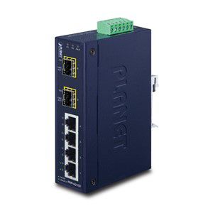 PLANET ISW-621TF network switch Unmanaged L2 Fast Ethernet (10 /100) Blue