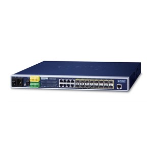 PLANET MGSW-24160F network switch Managed L2+ Gigabit Ethernet (10 /100 /1000) Power over Ethernet (PoE) 1U Blue