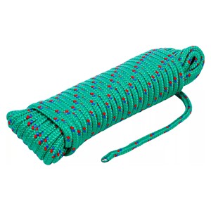 BGS Plastično uže /Višenamjensko uže | 6 mm x 10 m | zeleno