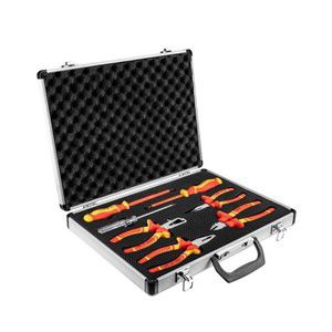 Pliers and screwdrivers set 1000V, 7 pcs.