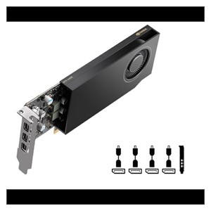PNY Nvidia RTX A400 4GB GDDR6 PCI-E 4.0 graphics card