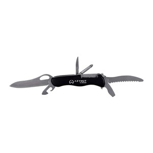 Pocket knife AZYMUT Karkon - 9 tools + belt pouch (HK20018)