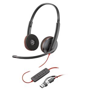 Poly Blackwire 3220 Stereo USB-C Black