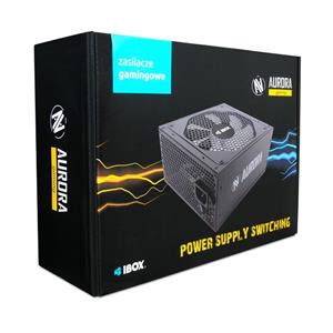 Power Supply IBOX AURORA 500W 14 CM FAN ZIA500W14CMBOX