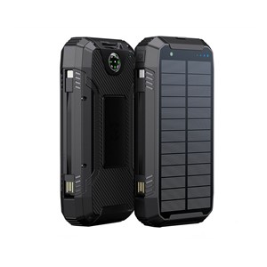 PowerNeed S20000Q mobile device charger Universal Black Lightning, Solar, USB Wireless charging Fast charging Outdoor