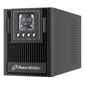 PowerWalker VFI 1000 AT uninterruptible power supply (UPS) Double-conversion (Online) 1 kVA 900 W 3 AC outlet(s)