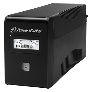 PowerWalker VI 850 LCD uninterruptible power supply (UPS) Line-Interactive 0.85 kVA 480 W
