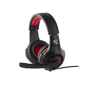 Preo 125085402 headphones /headset Wired Head-band Gaming Black, Red