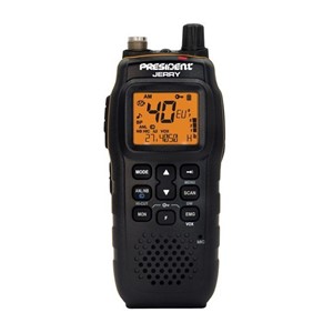 President Jerry ASC AM /FM CB Portable Radio Black