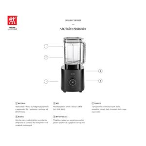 Pro ZWILLING Enfinigy 53001-001-0 black high-performance blender 3