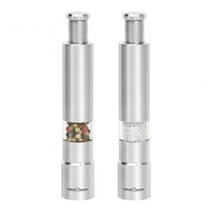 ProfiCook PC-PSM 1160 Salt & pepper grinder set Stainless steel, Transparent