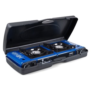 PROMIS 2-burner gas camping stove