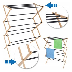 PROMIS ANCONA clothes dryer, wood