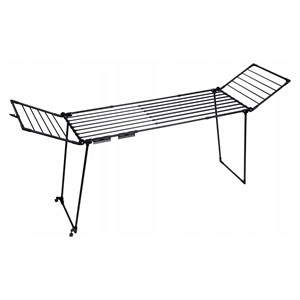 PROMIS MONZA clothes dryer, extendable + 2 wings, large, black