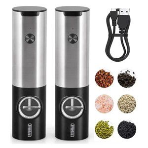 PROMIS Set of pepper and salt mills with stand MP36X2