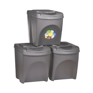 Prosperplast SORTIBOX Rectangular Gray Plastic 5