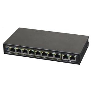 PULSAR S108 network switch Fast Ethernet (10/100) Power over Ethernet (PoE) Black