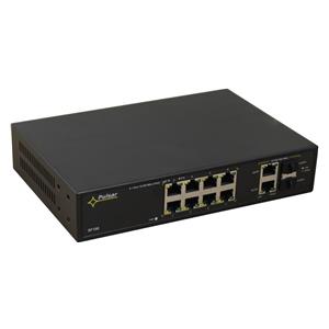 PULSAR SF108-90W network switch Fast Ethernet (10/100) Power over Ethernet (PoE) Black