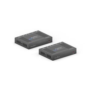 PureTools PT-HDBT-200 AV extender AV transmitter & receiver Black