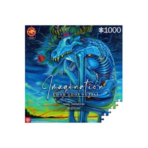 Puzzle Good Loot Imagination - Kamil Jakóbczak: White Wolf 1000 pc(s)