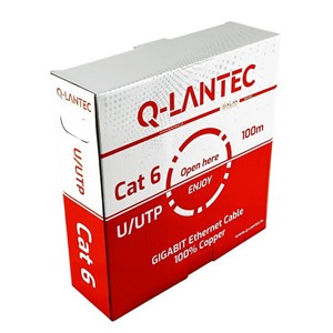 Q-LANTEC U /UTP cat.6A network cable, twisted pair, LSOH