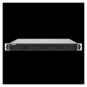 QNAP NAS server 1U rack for 4 disks, 2GB RAM, 2x 10Gb SFP+ network
