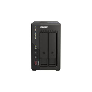 QNAP NAS server for 2 disks, 8GB RAM, 2.5Gb network