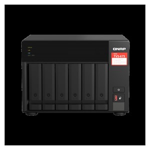 QNAP NAS server for 6 disks, 8GB RAM, 2.5Gb network
