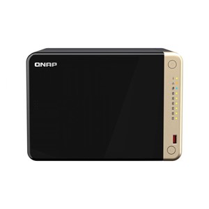 QNAP NAS server for 6 disks, 8GB RAM, 2.5GbE network