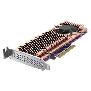 QNAP QM2-2P-384A 2x M.2 NVMe SSD PCIe x8 expansion card