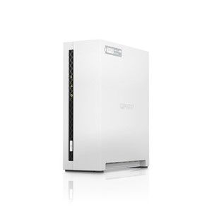 QNAP TS-133 NAS /storage server Tower Cortex-A55 2 GB DDR4 0 TB QNAP Turbo System White