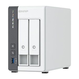 QNAP TS-216G NAS /storage server Tower Cortex-A Cortex-A55 4 GB HDD White