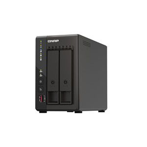 QNAP TS-253E NAS Tower Intel® Celeron® J6412 8 GB 0 TB QNAP QTS Black