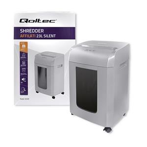 Qoltec  50329 Shredder AFFILATI 23L Silent | Micro cut 8