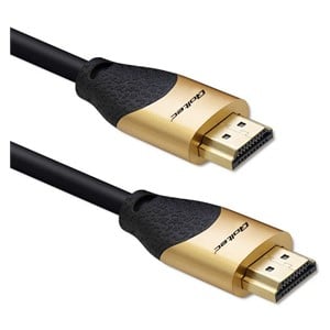 Qoltec 50356 HDMI v2.1 Cable Ultra high speed 8K | 60Hz | 28AWG | GOLD | 3m