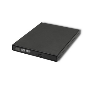Qoltec 51858 External DVD-RW recorder |USB 2.0|Black