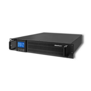 Qoltec 53945 Uninterruptible power supply UPS RACK | 1KVA | 800W | LCD