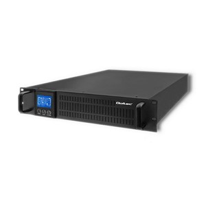 Qoltec 53947 Uninterruptible power supply UPS RACK | 3KVA | 2400 W | LCD