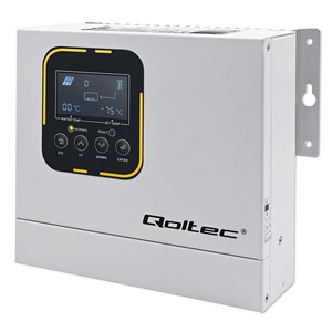 Qoltec Inverter ECO Solar Boost Water Heating Solar Inverter | MPPT | BYPASS | LCD | 4kW