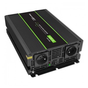 Qoltec Monolith power adapter /inverter Auto 4000 W Black