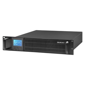 Qoltec RACK UPS | 1kVA | 800W | LCD