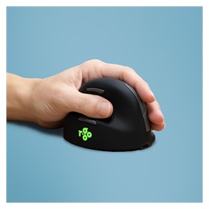 R-Go HE ergonomic mouse left Bluetooth black /silve