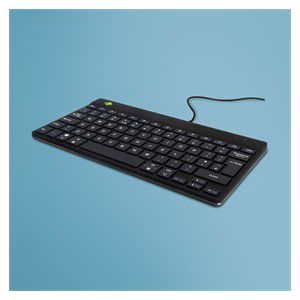 R-Go Tools Ergonomic keyboard R-Go Compact Break, compact keyboard with break software, QWERTY (UK), wired, black
