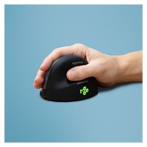 R-Go Tools Ergonomic mouse R-Go HE Break with break software, small (hand size ˂165 mm), right-handed, Wired, black