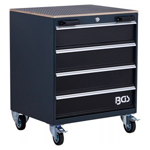 BGS Radionička kolica | 4 ladica | prazna | za sustav zidnih ormara