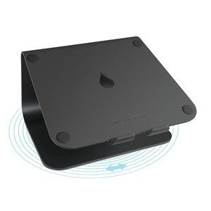 Rain Design mStand360 - drehbarer Aluminium Stand für MacBooks Notebooks bis 15 zoll Laptop stand Black 38.1 cm (15)